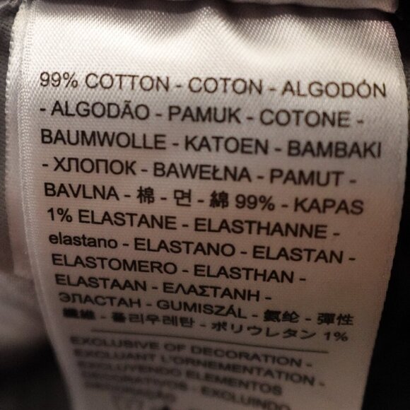 Levi's jeans 501 Original Fit women's 26 vintage black button fly red tab - Picture 16 of 16